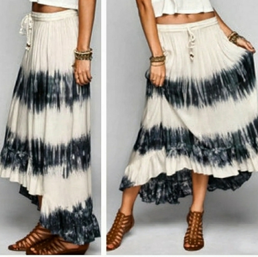 RIP Curl BOHO Tie Dye Skirt, Size M